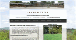 Desktop Screenshot of endhousestud.co.uk